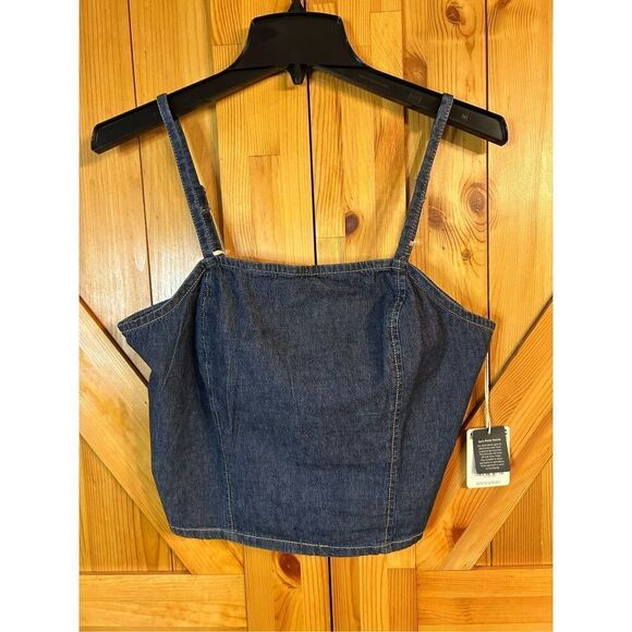 a.n.a Womens Square Neck Camisole Size Medium nwt (0203) - Picture 2 of 5